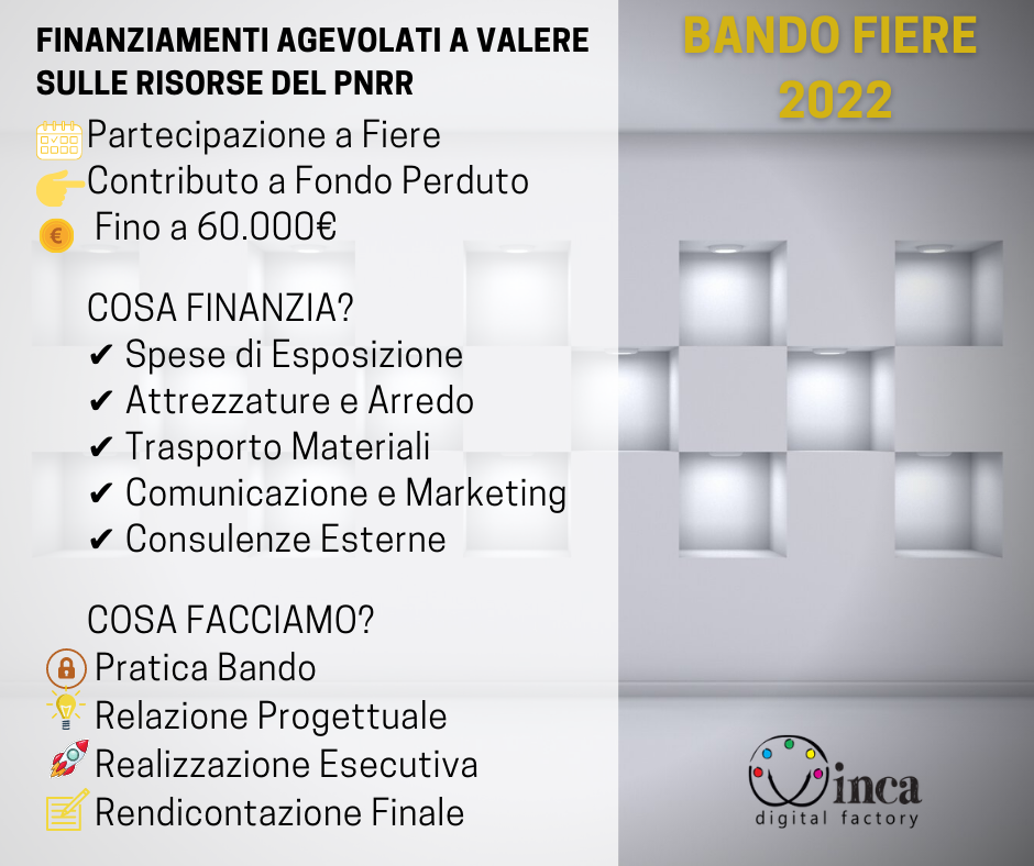 Bando Fiere 2022 – Arma Comunicazione